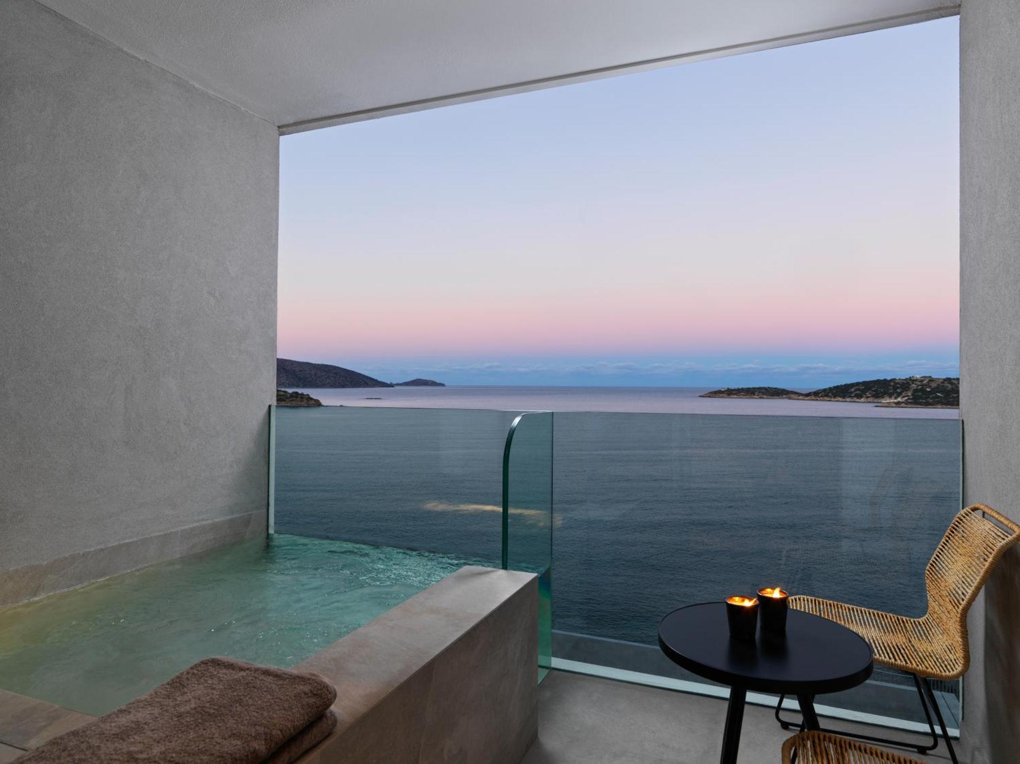 Alloggio Deluxe con Splendida Vista Mare e Vasca Immersione ad Acqua Fredda