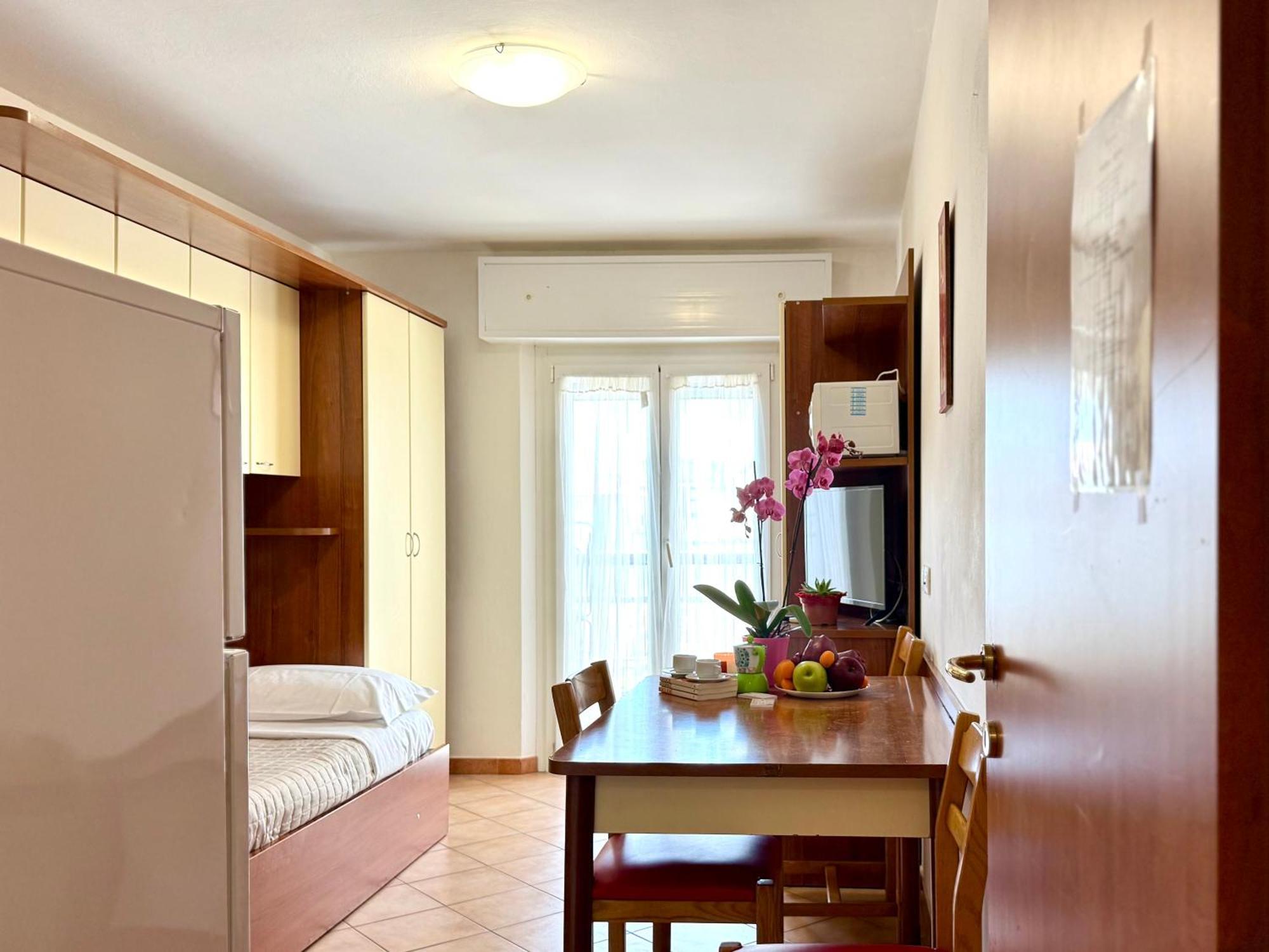 One-Bedroom Apartment Balcony