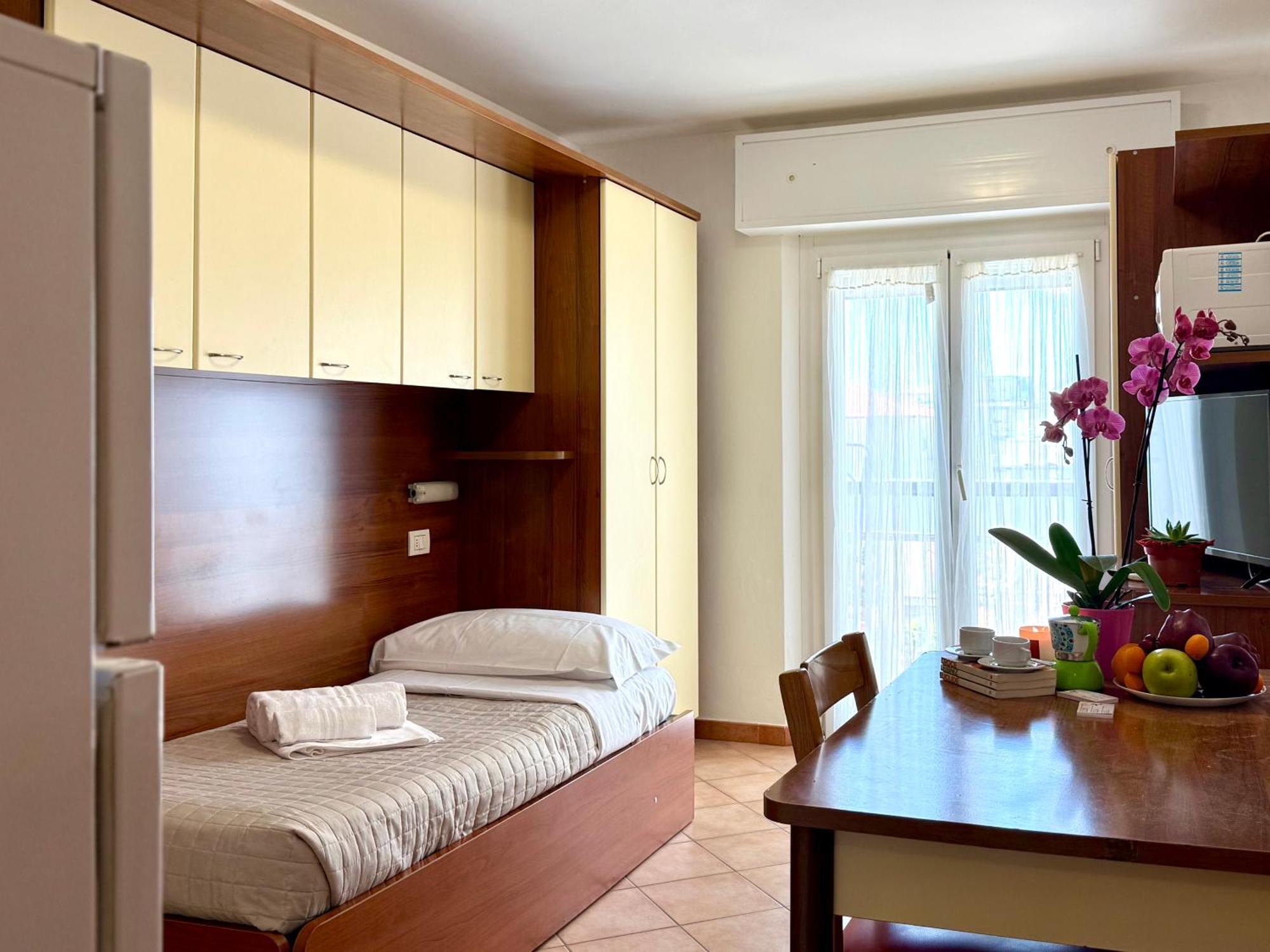 One-Bedroom Apartment Balcony
