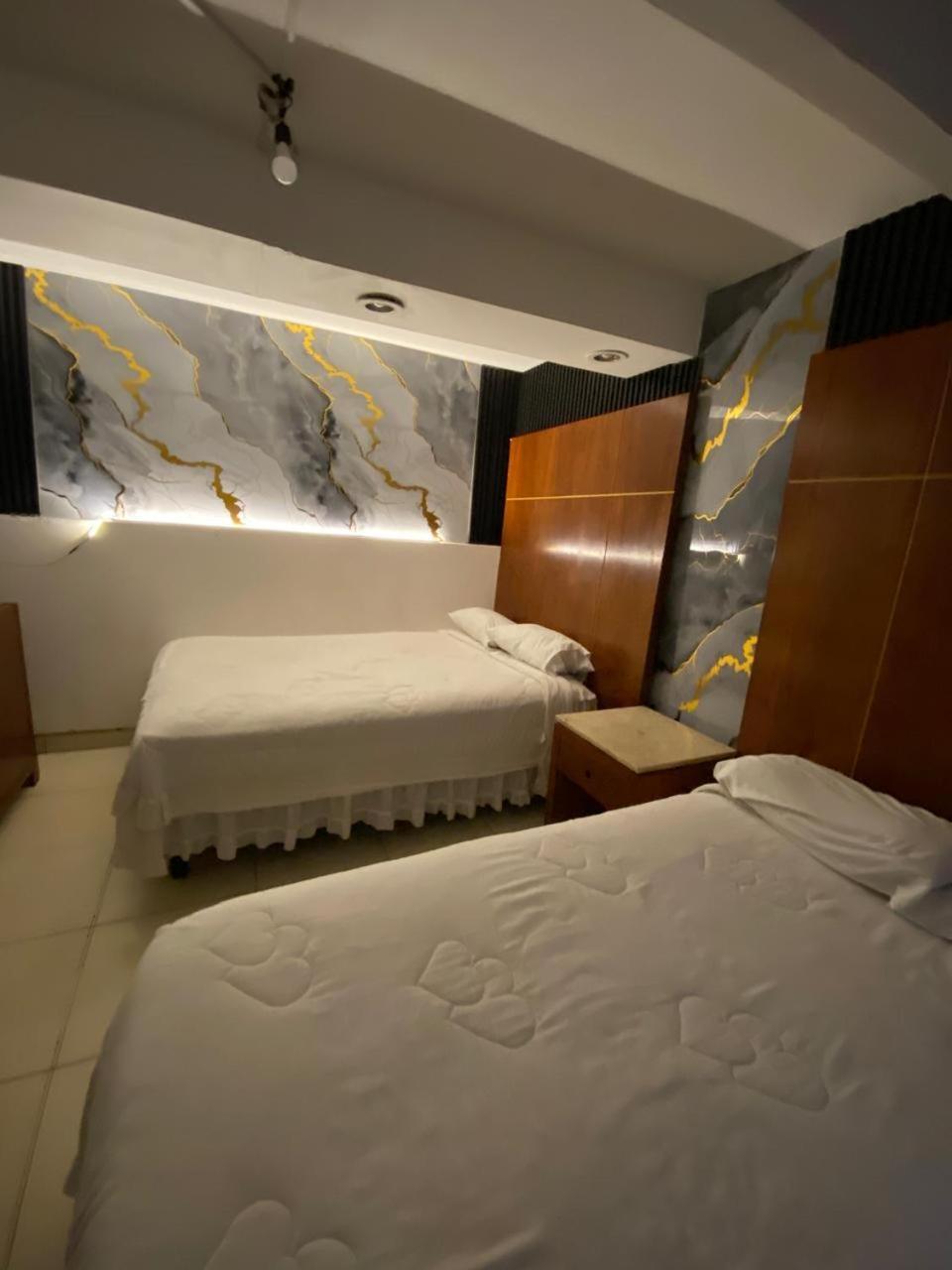 Habitación con 2 camas grandes