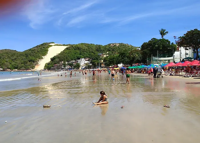 Flat na praia