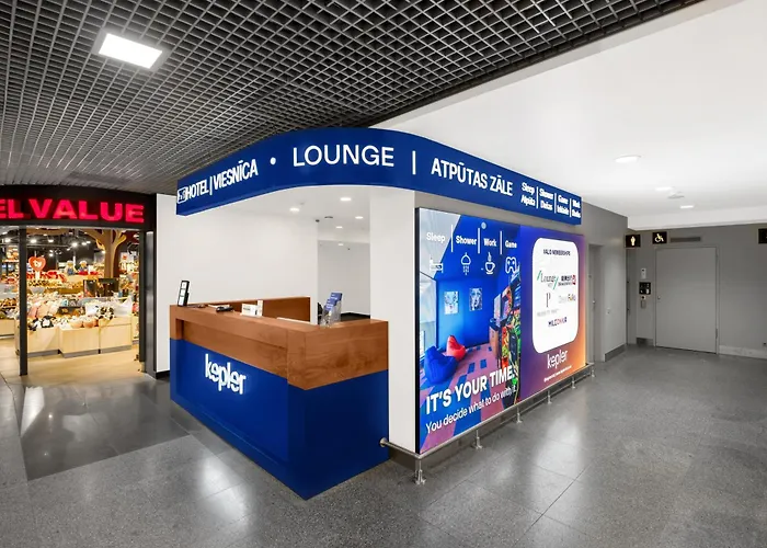 Kepler Club Riga Airport Hotel - Airside Eu Transit Area - Only Schengen
