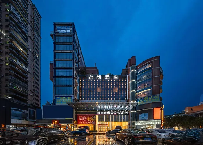 Echarm International Hotel Guangzhou Baiyun International Airport Huadu Plaza Branch - Free Shuttle Bus To Guangzhou Baiyun International Airport & Free Deliver Service To Canton Fair Complex During Canton Fair Period & Free Vpn Internet Access