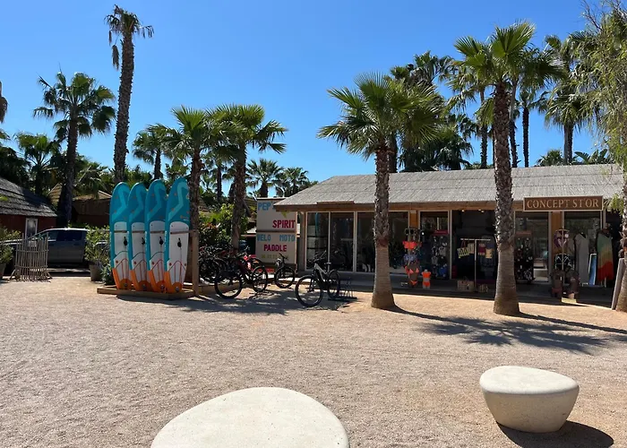 MOBIL HOME 3 chambres, 6 couchages, RAMATUELLE ST TROPEZ, PLAGE DE PAMPELONNE