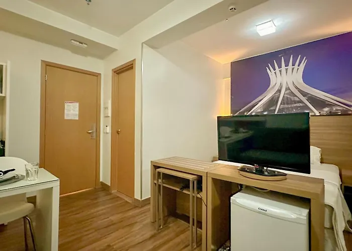 Flat Hotel S4 Águas Claras DF