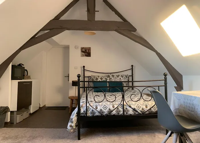 Chambre chaleureuse avec accès indépendant et sanitaires indépendants