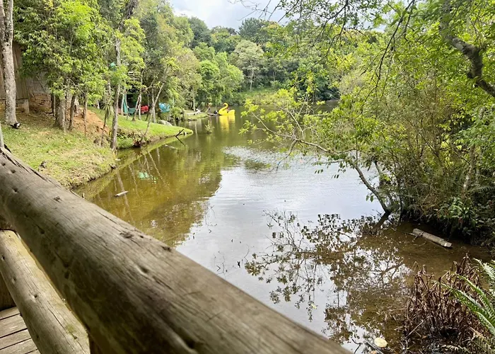 Chalé para 4 pessoas no Ecoresort Capivari