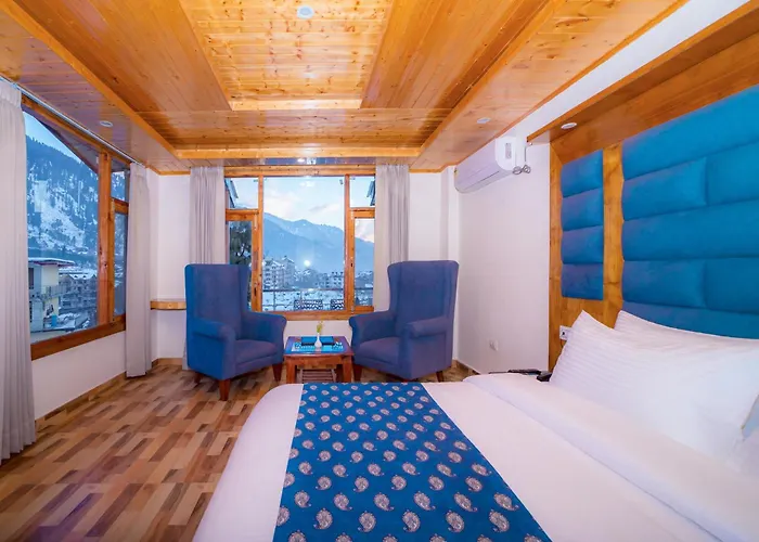 Snow City'S Montana Blues Resort Manali - Heated & Air-Cooled Stay