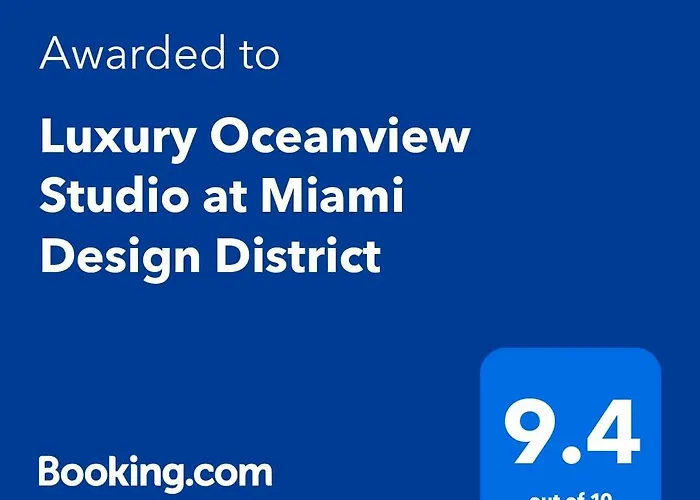 Luxury Oceanview Studio At Miami Design District