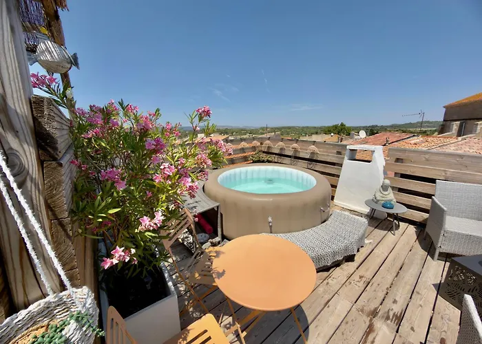 Les Anges de Sigean, Chambres d'hôtes de Charme, Rooftop Panoramique