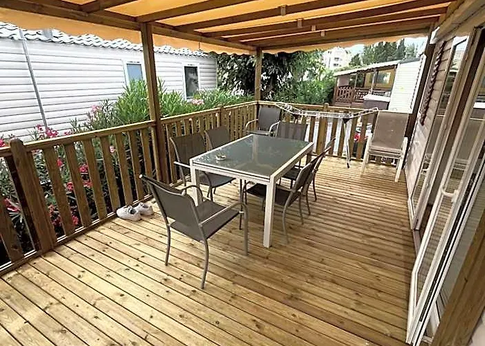 Mobil-Home Neuf Valras-Plage - Camping 4 Etoiles Les Sables Du Midi